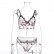 Hot-selling women's classic embroidery mesh lace lace new female sexy underwear set