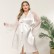 Plus size hot style lace stitching comfortable women's home clothes in stock