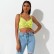 Exclusively for the hot summer women's new style shoulder strap hollow navel lace vest