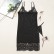 New European and American sling women's sexy pajamas nightdress lace waist skirt
