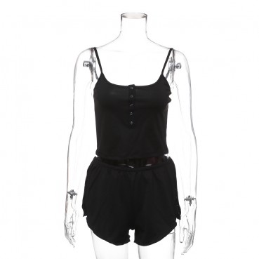 Hot new sexy sling wrapped chest pajamas suit sports can be worn out in stock