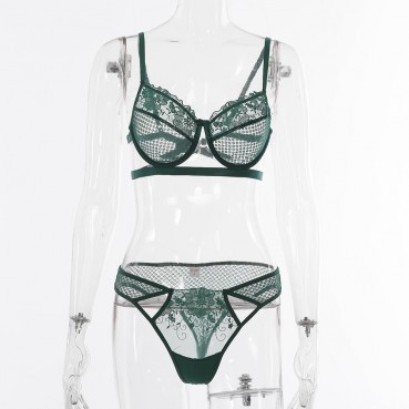 Summer new hot-selling women's fashion sexy lace lingerie set