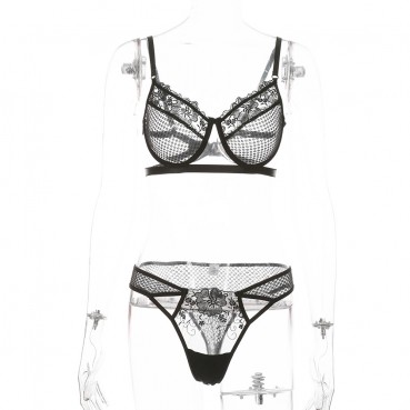 Summer new hot-selling women's fashion sexy lace lingerie set
