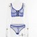 Hot-selling European and American women's comfortable soft lace see-through breasted underwear