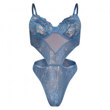 New sexy lace stitching body shaping one-piece women's clothing