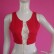 Explosive European and American sexy chain sleeveless solid color top in stock