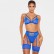 European and American hot-selling women's comfortable and soft lace perspective female sexy three-piece suit