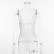 Women's new sexy lace stitching striped perspective jumpsuit