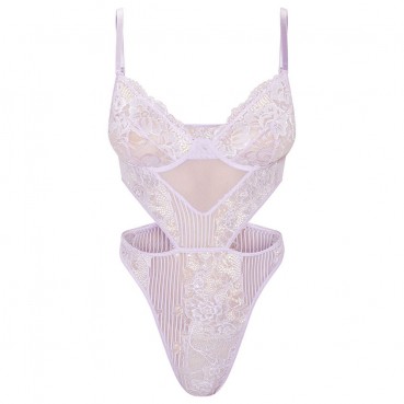 New sexy lace stitching body shaping one-piece women's clothing