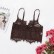 European and American spring and autumn women's lace sexy vest and eyelash sling sexy hollow top