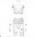 European and American hot-selling women's comfortable and soft lace perspective female sexy three-piece suit