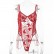 Explosive European and American women's autumn lace embroidery sexy body shaping bodysuit