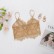 European and American spring and autumn women's lace sexy vest and eyelash sling sexy hollow top