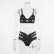 Women's webbing hollow sexy lingerie suit