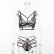 Wholesale new lace stitching women's sexy lingerie set