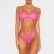 Hot-selling hot style sexy lace pattern steel ring women's split sexy lingerie set