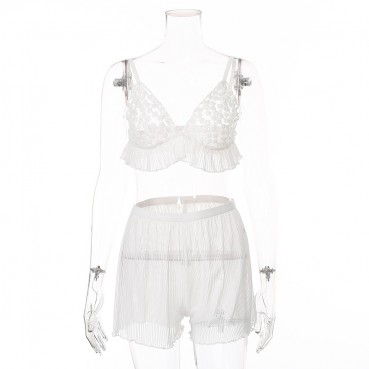Net celebrity hot style European and American women's home comfort pajamas