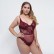 European and American women's plus size sexy lace lingerie top