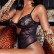 New women's lace hollow see-through women's one-piece suit