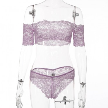 Summer women's new sexy lace lingerie set