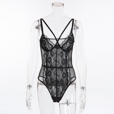 Explosive new women's sexy cross-over sexy one-piece