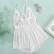 Women's European and American sex appealing suspender jumpsuit pajamas