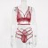 Wholesale new lace stitching women's sexy lingerie set