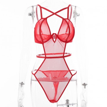 Summer new hot-selling women's belt steel ring gather body shaping jumpsuit