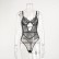 New women's lace hollow see-through women's one-piece suit