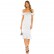 European and American women's 2021 new spring lace dress dress, one shoulder bandage dress