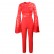 Bandage pants suit women's long-sleeved flared sleeve lace see-through jumpsuit jumpsuit