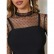 Bandage women's dress, early autumn one step dress, long-sleeved dress, net yarn little black dress
