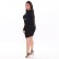 European and American women's 2021 new spring hollow dress long sleeve bandage dress short skirt