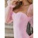 One piece of WISH dress shop early autumn long-sleeved women's bandage net gauze dress bag hip skirt
