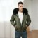 Winter New European and American Men's Fur Parker Cotton Jacket Large Fur Collar Thicken Windproof Large Size Fat Jacket Men