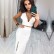 2021 new fashion sexy skirt suit summer Europe and America temperament split deep V sling women's bandage two-piece suit