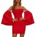 Women's new autumn and winter bandage dress sexy horn long sleeve evening dress