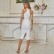 European and American women's clothing early autumn new high-neck solid color dress with belt waistband bandage evening dress