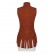 European and American ladies skirt suit women winter stitching plaid sleeveless stretch slim dress tight two-piece women
