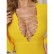 Women's fashion autumn style sexy dress open chest chain long sleeve bandage bag hip skirt