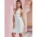 Spring hot sale European and American bandage evening dress sleeveless backless sexy ladies slim dress factory direct sales
