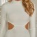 Autumn and winter European and American long-sleeved half-high neck bandage dress, independent stand waistless party dress women