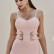 Evening dress women's sling tight-fitting bag hip short lace dress bandage skirt