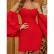 Women's new autumn and winter bandage dress sexy horn long sleeve evening dress