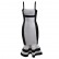 New European and American sling black and white color matching elegant fishtail skirt mid-length dress party cocktail bandage dress women