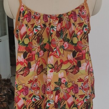 Bohemian women's new printed sling top