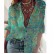 Independent station new 2021 spring and summer floral lapel long-sleeved women's shirt MP-678