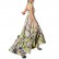 2021 printed halter straps printed irregular bohemian women's dress