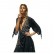 Spring and summer new positioning printing holiday bohemian V-neck three-quarter sleeves big swing dress