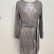 New luxury sequin embroidery fashion evening dress long sleeve dress